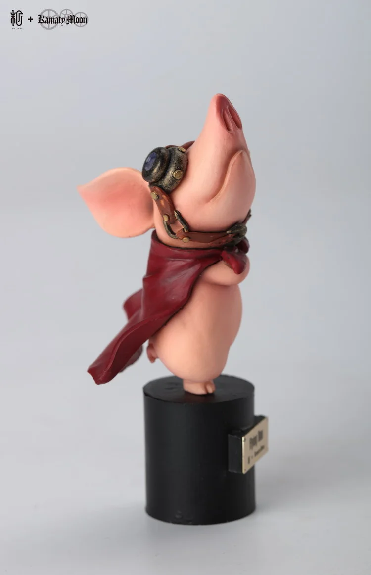 steampunk pig figurine by Mitsuji Kamata x Manas S+U+M — S+U+M